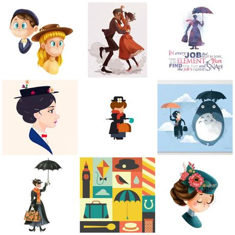 Fan art Mary Poppins Fan art Mary Poppins