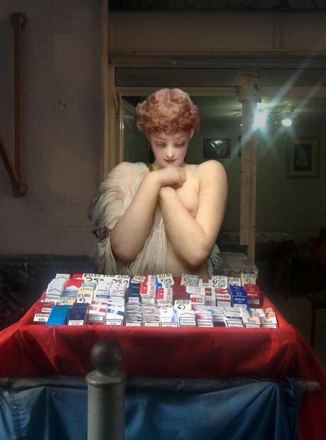 Quand les figures de la peinture romantique s’invitent dans le Naples contemporain