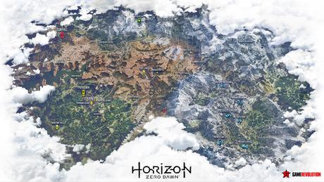 Horizon Zero Dawn – Deux nouvelles vidéos et la carte révélée?