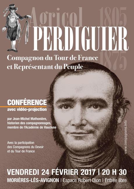 Conférence sur Agricol Perdiguier à Morières-lès-Avignon le 24 février