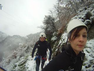 J'ai testé : le Canyoning en Hiver avec Oxygen Aventure