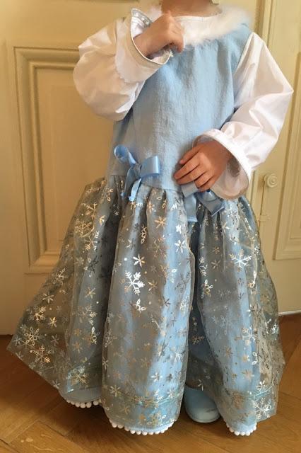 Couture: une Reine des Neiges revisitée... Couture: une Reine des Neiges revisitée...