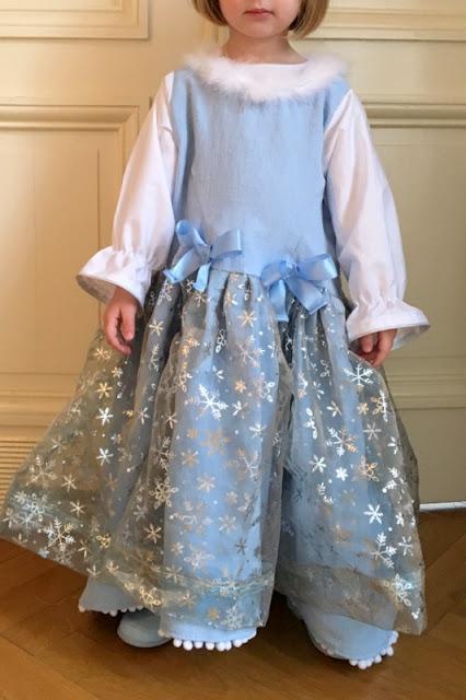 Couture: une Reine des Neiges revisitée... Couture: une Reine des Neiges revisitée...
