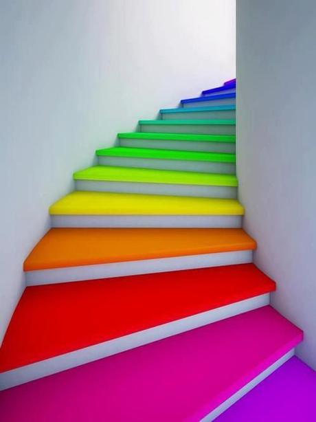 Haut les couleurs blog deco loversofmint - idees murs color block