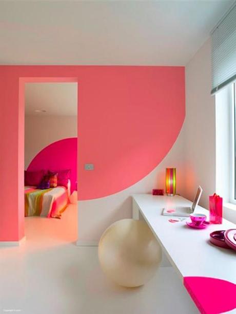 Haut les couleurs blog deco loversofmint - idees murs color block