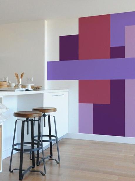 Haut les couleurs blog deco loversofmint - idees murs multicolors