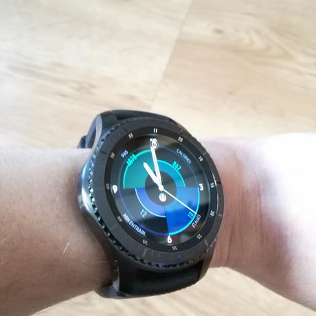 Test de la montre connectée Gear S3 Frontier