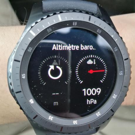 Test de la montre connectée Gear S3 Frontier