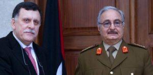 Les deux hommes forts de la crise libyenne présents au même moment au Caire