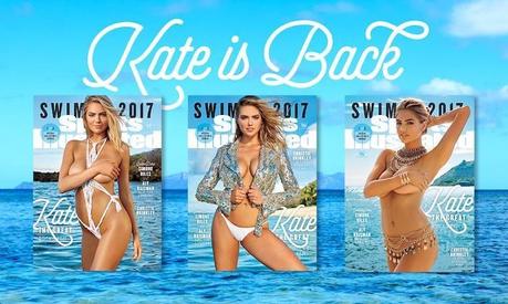 Kate Upton une nouvelle fois en une de l’édition Swimsuit de Sports Illustrated