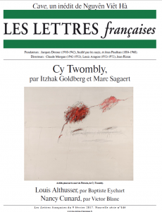 N°145 – Les Lettres Françaises du 9 février 2017