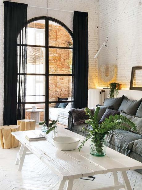 Rideaux ou stores pour une fenêtre atypique blog deco - rideaux pour fenêtres rondes