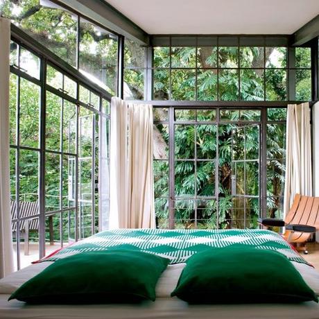 Rideaux ou stores pour une fenêtre atypique blog deco - rideaux pour baies vitrees