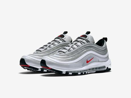 Nike Air Max 97 Silver Bullet : Release Date Nike Air Max 97 Silver Bullet