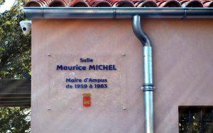 Inauguration de la salle Maurice Michel