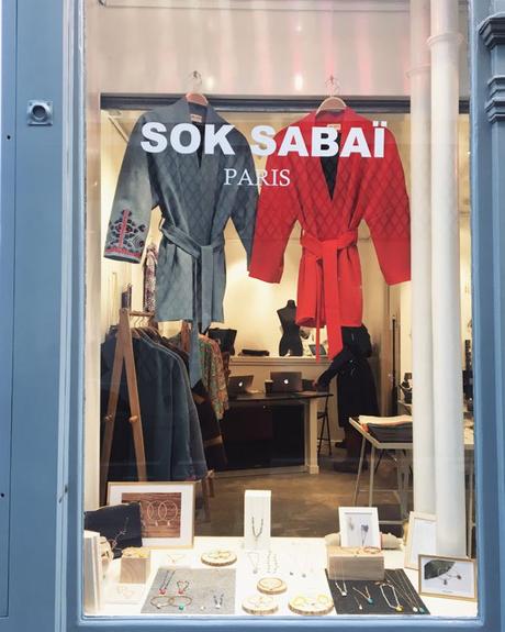 Sok Sabaï, ouvre son pop up store rive gauche