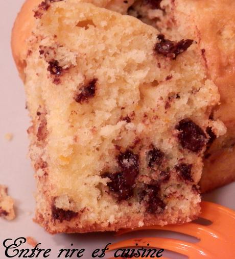 Muffins Orange / Chocolat Muffins Orange / Chocolat