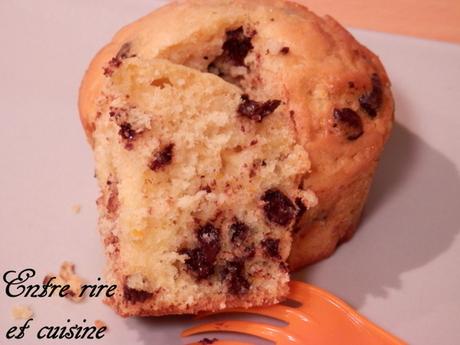 Muffins Orange / Chocolat Muffins Orange / Chocolat
