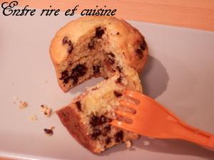 Muffins Orange / Chocolat Muffins Orange / Chocolat