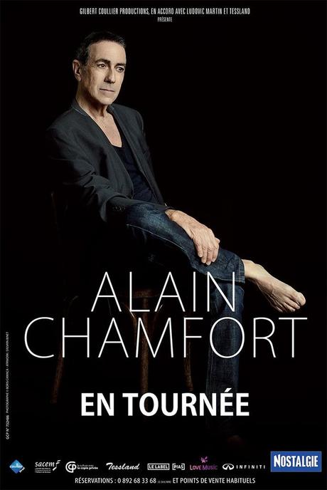 Alain Chamfort actuellement en tournée partout en France