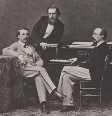 Trois interprètes de Wagner vers 1865: Karl Tausig, Karl Klindworth et Hams von Bülow