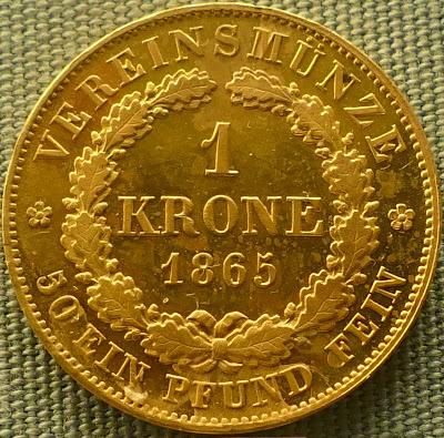 Monnaies frappées sous Louis II de Bavière dans les collections bavaroises