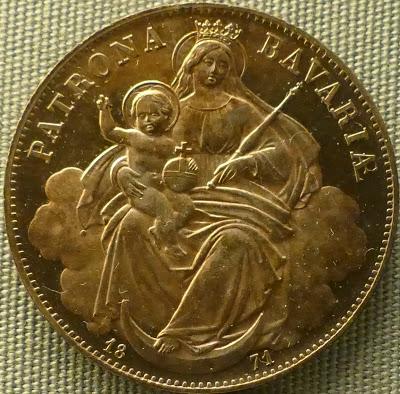 Monnaies frappées sous Louis II de Bavière dans les collections bavaroises