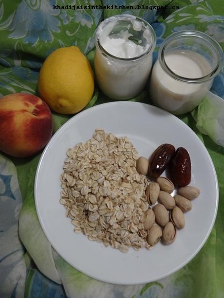 GRUAU DU LENDEMAIN / OVERNIGHT OATMEAL / AVENA DE REFRIGERADOR / شوفان لفطورالغد