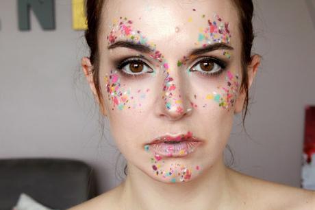face chart inspired makeup Des petits points..⎪Face Chart