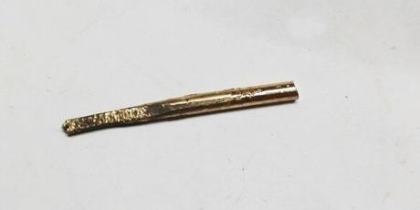 Bracelet jonc à vis fil d'or 18 carats pour faire une vis de bracelet