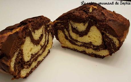 Marbré chocolat vanille au mascarpone