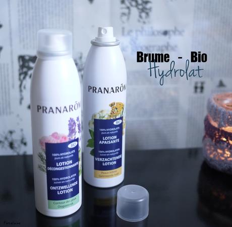 On découvre les lotions/hydrolats en brume avec Pranarom