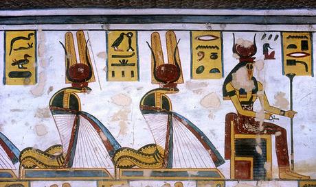 Une figure du destin, certainement davantage un concept divinisé qu'une véritable divinité, le netjer Chaï (1)...  En Égypte ancienne !