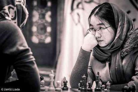 L'Indienne Harika Dronavalli (2539), une des favorites de la compétition d'échecs - Photo © David Llada