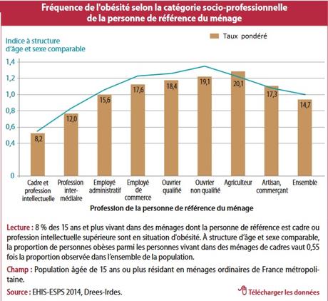 ÉTAT de SANTÉ : 40 % des Français ont un problème de santé chronique, 46% un surpoids – IRDES- DREES