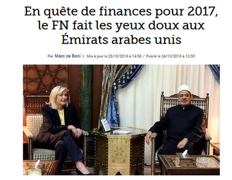 Marion Maréchal (nous voilà !)  Le Pen se distingue encore… par sa bêtise crasse #FN