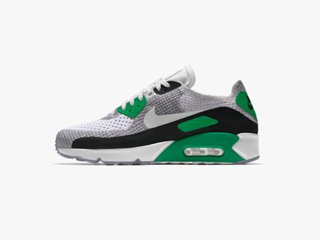 La Nike Air Max 90 Flyknit est disponible sur le programme ID Nike Air Max 90 Flyknit