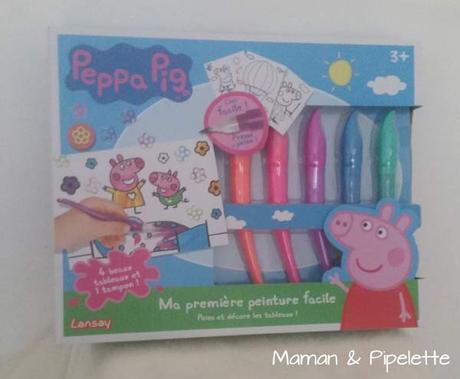 On a testé Peppa Pig la peinture facile pour les enfants dès 3 ans.