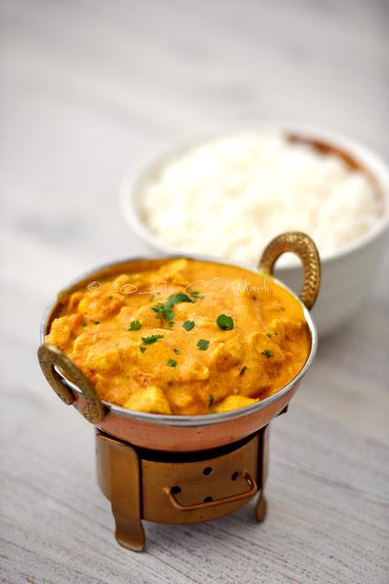 Un bon Indian Butter Chicken curry pour voyager un peu !