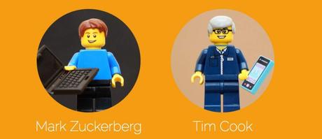 Steve Jobs, Bill Gates, Mark Zuckerberg, deviennent des LEGO !