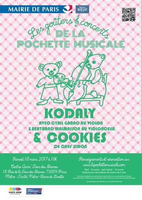 La pochette musicale : Kodaly & Cookies