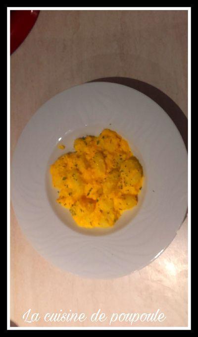 Gnocchis sauc aux carottes et comté au thermomix ou sans Gnocchis sauc aux carottes et comté au thermomix ou sans