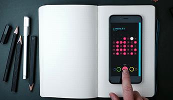 Timepage, le calendrier de Moleskine sur iPhone ajoute l'option qui utilise l'application WAZE Timepage, le calendrier de Moleskine sur iPhone ajoute l'option qui utilise l'application WAZE