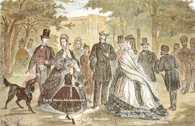 Les amies du Roi Louis II de Bavière: la tsarine Maria Alexandrovna de Russie