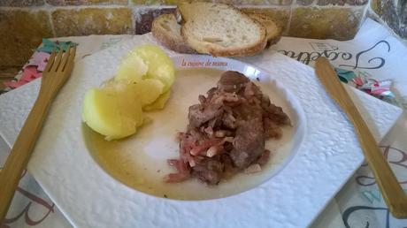 Joue de porc à la bière Joue de porc à la bière