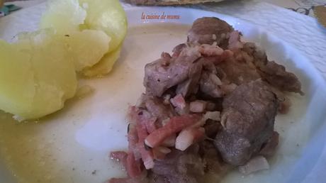 Joue de porc à la bière Joue de porc à la bière