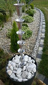Pour un jardin Zen, adoptez la Chaîne de Pluie* ! Pour un jardin Zen, adoptez la Chaîne de Pluie* !