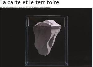 Galerie du CROUS Paris Exposition « La Carte et le territoire » 26 Avril au 6 Mai 2017