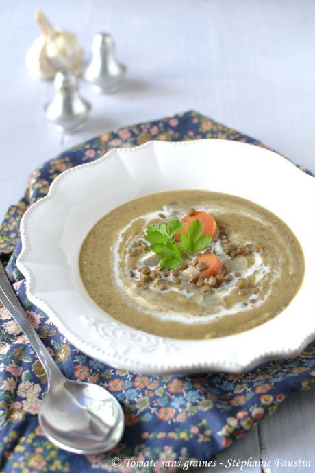 Soupe de lentilles Soupe de lentilles