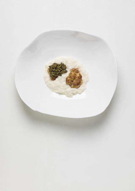 Le 1947-YA-Brouillade de noix de Coquille Saint-Jacques “lulu”, Pain retrouvé au Caviar osciètre
